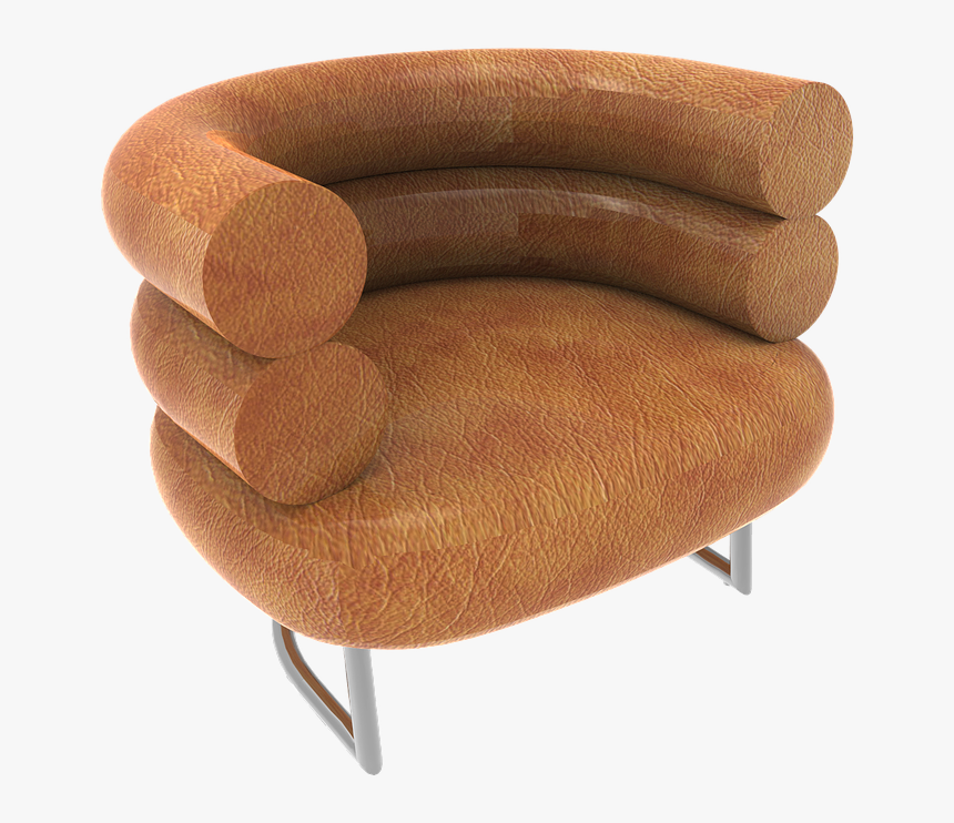 Sofa, Chair, 3d, Render, Design, Furniture, Modern - Chair, HD Png Download