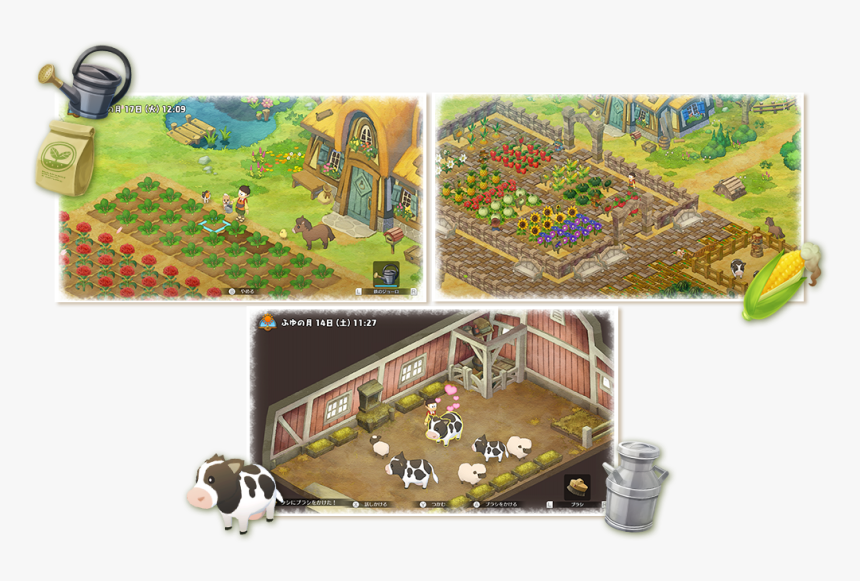 Gameplay - Doraemon Story Of Seasons, HD Png Download