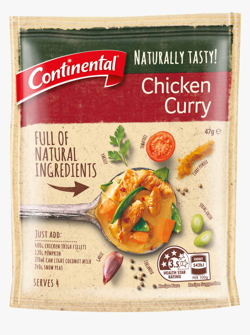 Naturally Tasty Chicken Curry - Naturally Tasty Chilli Con Carne, HD Png Download