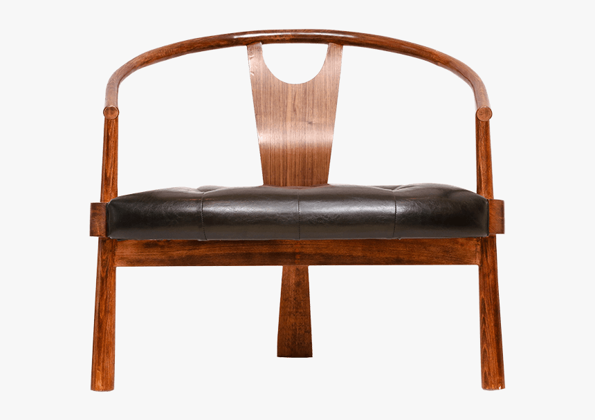 Maharaja Solid Wood Arm Chair In Walnut - Chair, HD Png Download