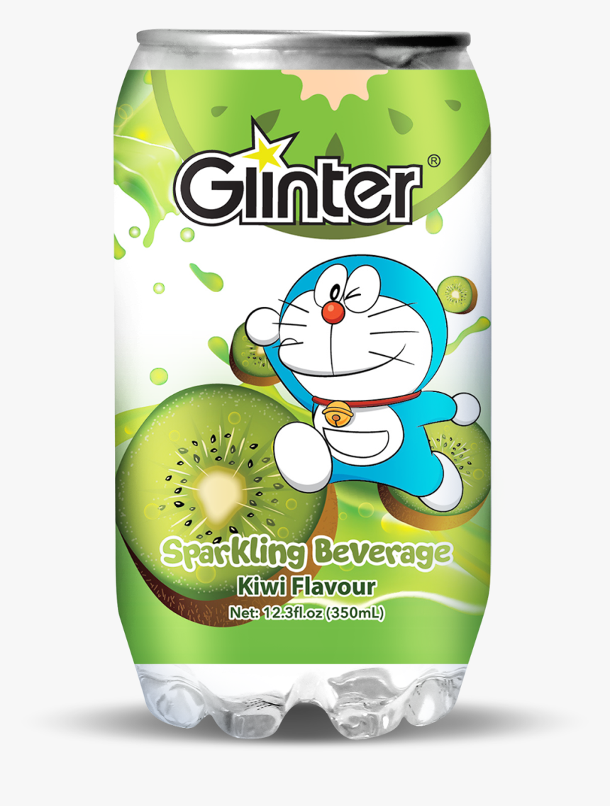Glinter Doraemon Blueberry Flavour 350ml, HD Png Download