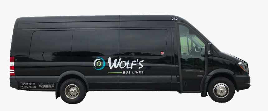 15 Passenger Bus From Side - Compact Van, HD Png Download