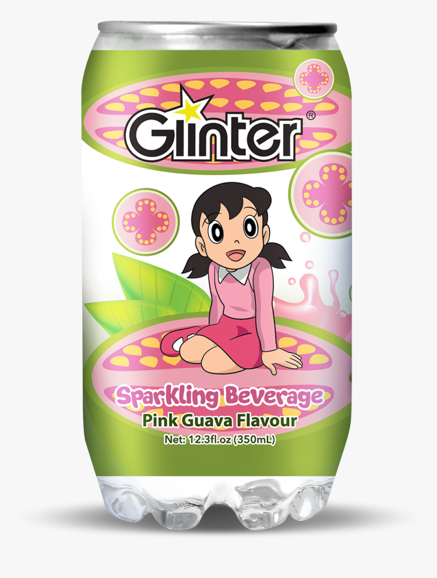Glinter Doraemon Blueberry Flavour 350ml, HD Png Download