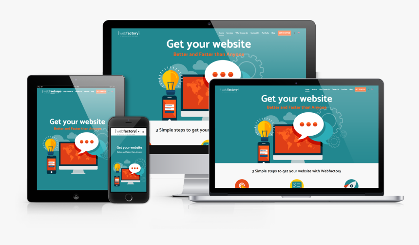 Insurance Website Design - Mobile Friendly Websites, HD Png Download