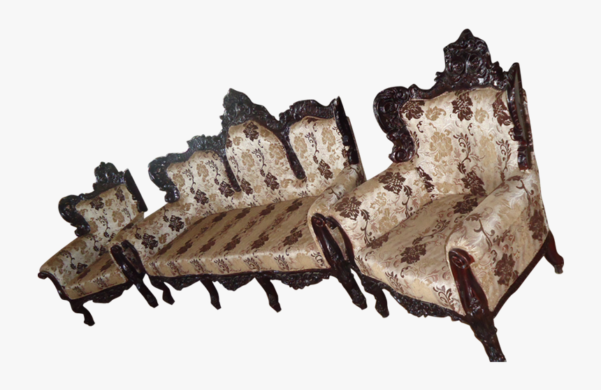 Maharaja Sofa Set - Brown Maharaja Sofa Sets, HD Png Download