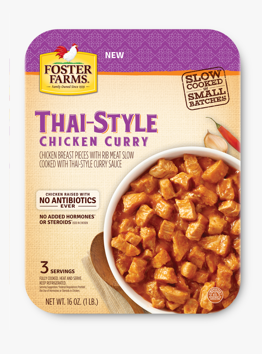 Foster Farms Thai Style Chicken Curry, HD Png Download