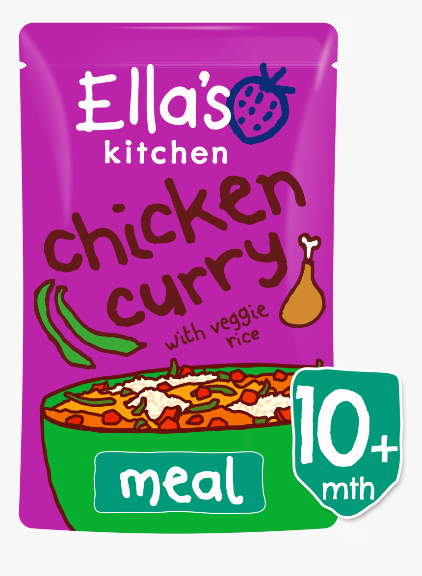 Nicely Spiced Chicken Curry With Veggie Rice - Ella's Kitchen Chicken Curry Recipe, HD Png Download