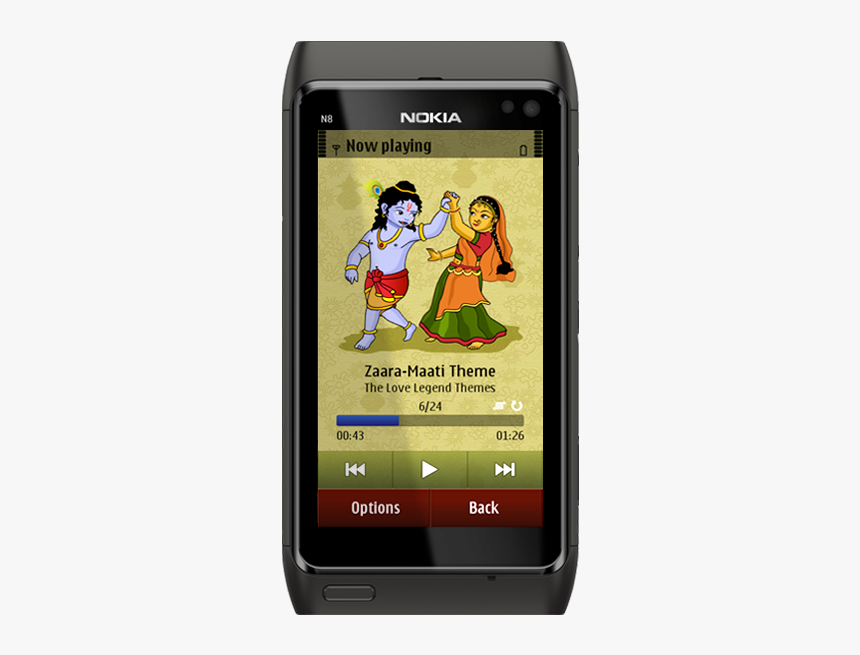Bal Krishna Theme - Nokia N8 Dark Grey, HD Png Download