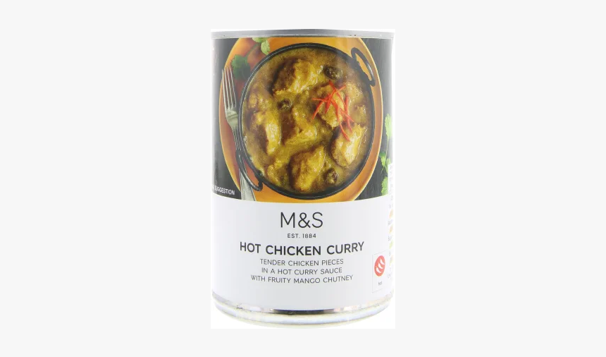 Marks And Spencer Hot Chicken Curry Can, HD Png Download