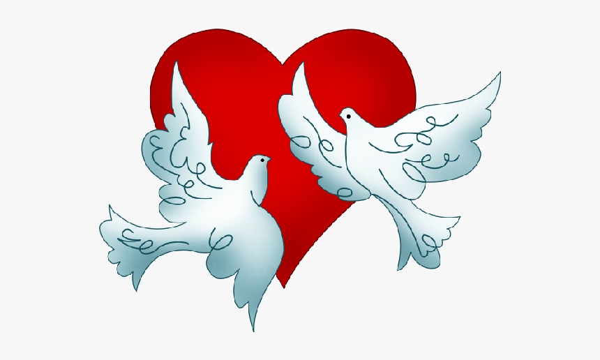 Wedding Dove Clip Art Png, Transparent Png