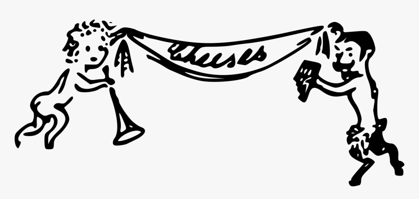 Cherubs Holding A Sign, HD Png Download