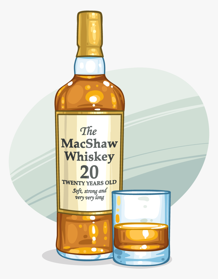 Whisky , Png Download - Whisky Bottle With Glass Png, Transparent Png