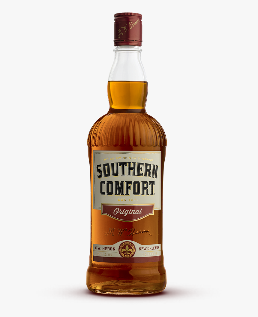 Transparent Alcohol Bottle Png - Southern Comfort Whiskey 80, Png Download