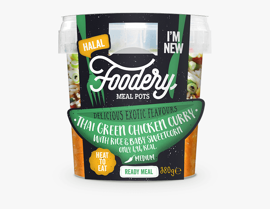 Thai Green Chicken Curry Mockup Min - Fruit, HD Png Download