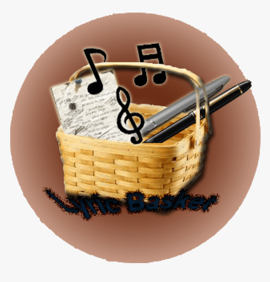 Lyrics Basket - Storage Basket, HD Png Download