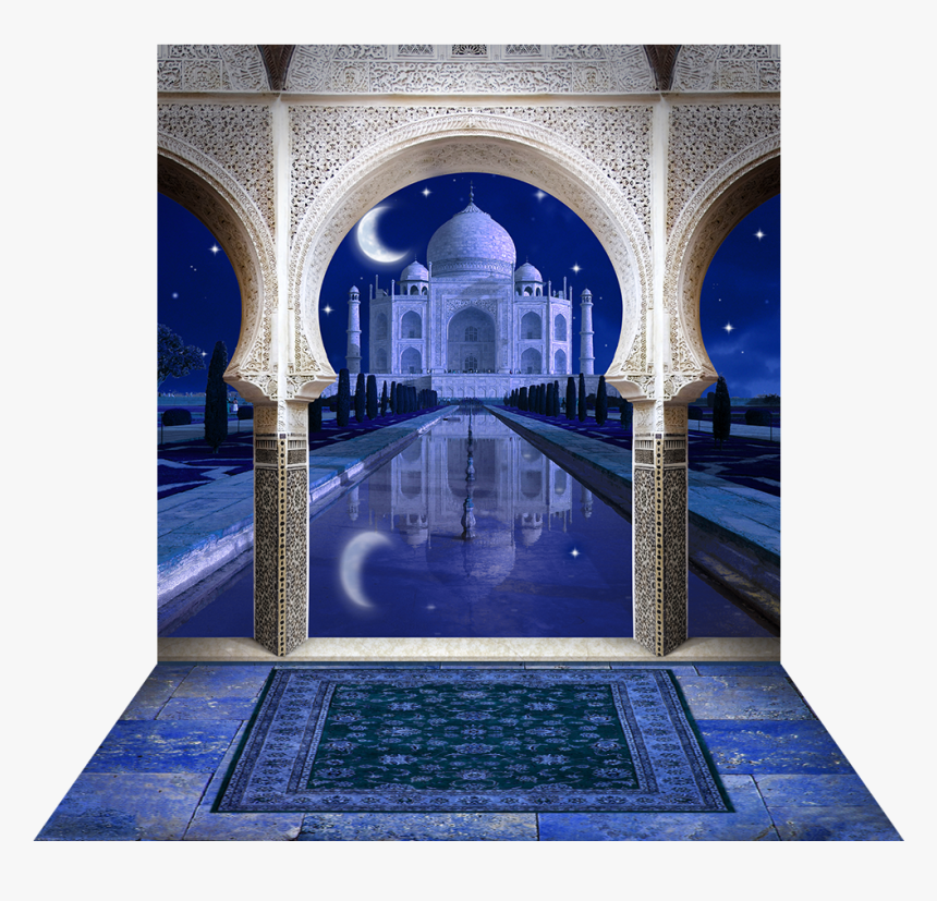 3 Dimensional View Of - Taj Mahal, HD Png Download