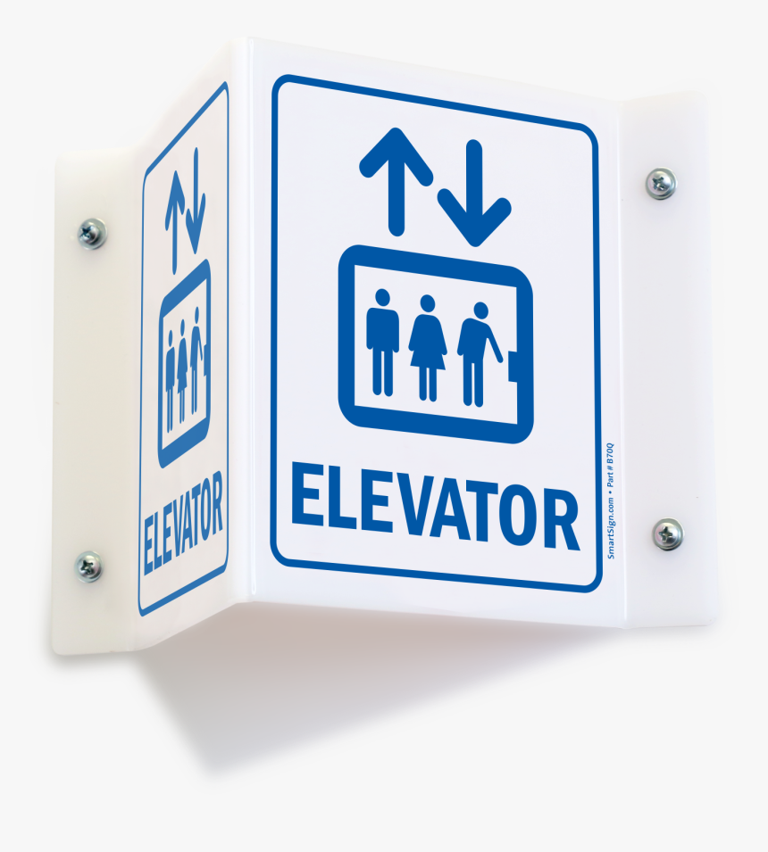 Not Use Elevator , Png Download - Key Drop Sign, Transparent Png