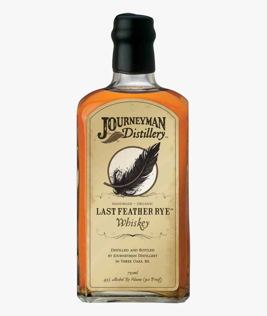 Wr-bottles - Journeyman Distillery Whiskey Featherbone Bourbon, HD Png Download