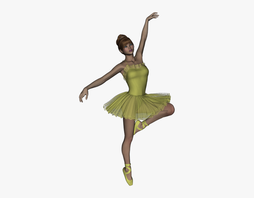 Ballet Dancer Tutu Ballet Dancer - Ballet, HD Png Download
