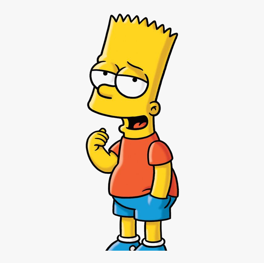 Simpsons Bart, HD Png Download