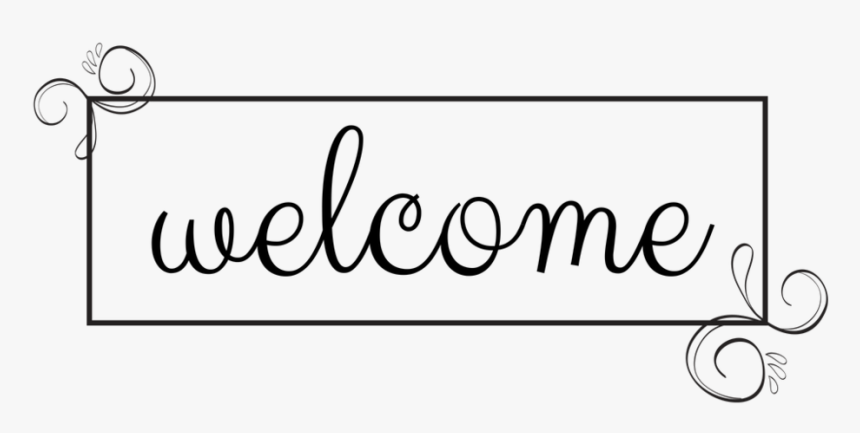 Welcomme - Calligraphy, HD Png Download