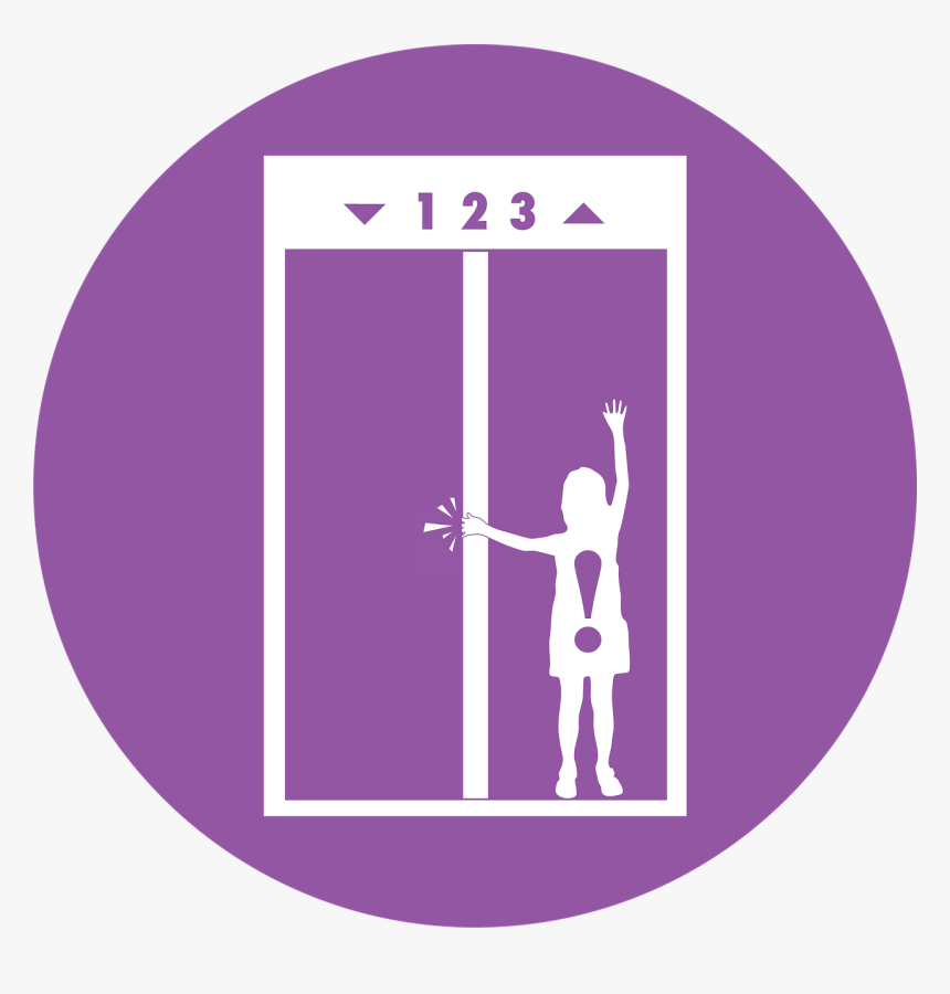 Warning, Sign, Elevator, Danger, Symbol, Caution - ป้าย สัญลักษณ์ ลิ ฟ ท์, HD Png Download
