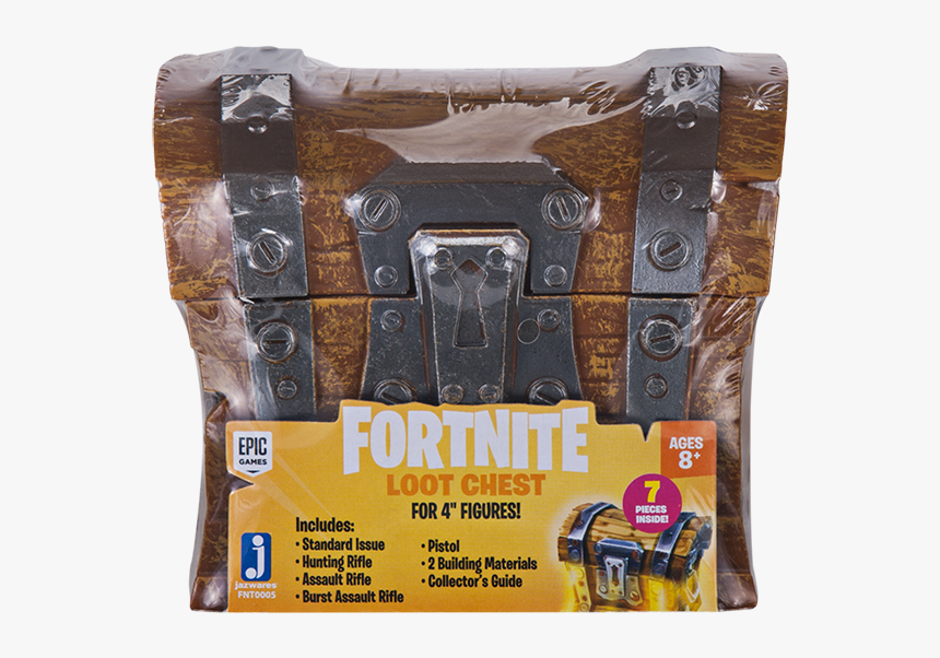 Fortnite Loot Chest Collectible [mystery Pack] - Fortnite Loot Chest, HD Png Download