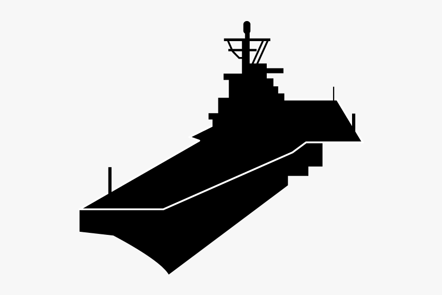 Clip Art Battleship Game Clipart - Aircraft Carrier Clip Art, HD Png Download