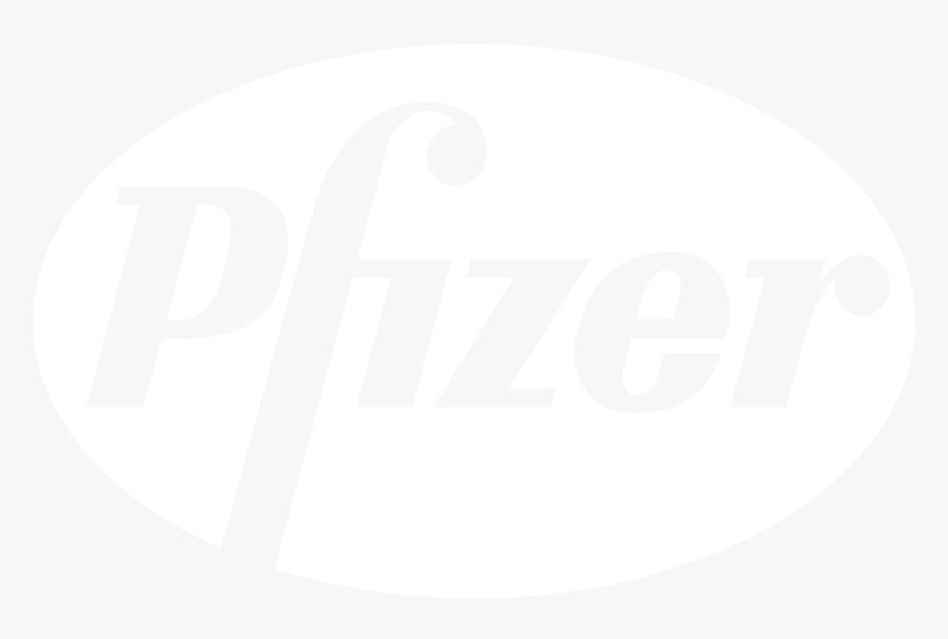 Pfizer Logo White Transparent, HD Png Download