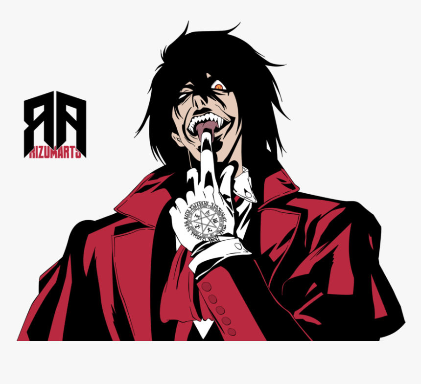 Alucard Transparent Images - Alucard Hellsing Png, Png Download
