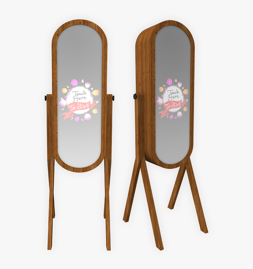 Retro1-1 - Retro Mirror Photo Booth, HD Png Download
