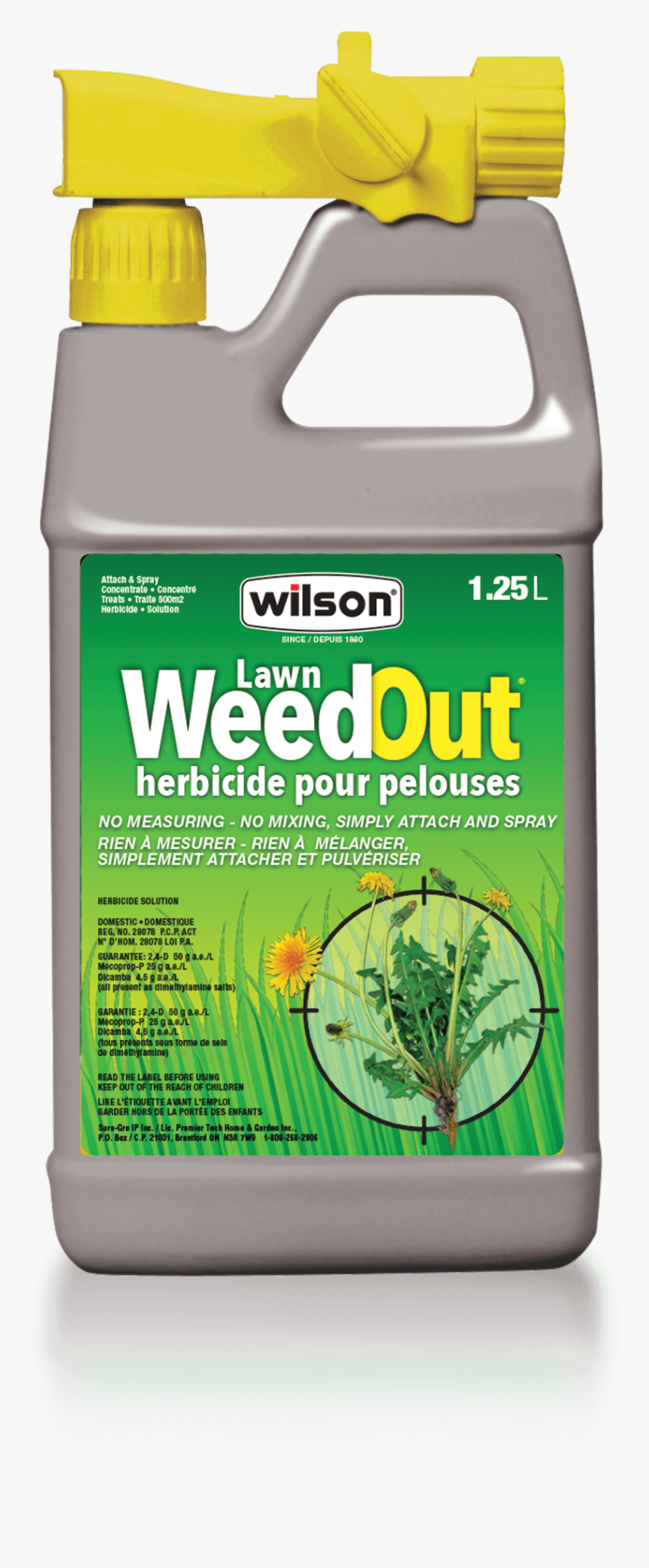 Wilson Lawn Weedout Attach & Spray, HD Png Download