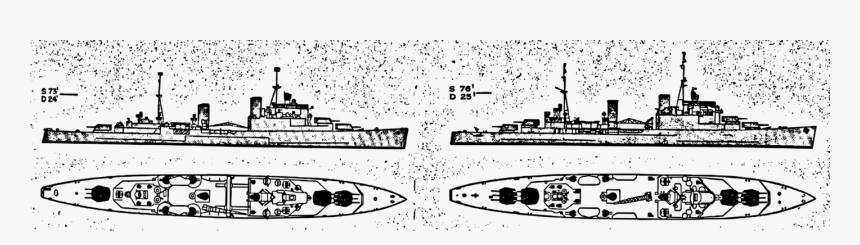 Battleship Clipart World War - Illustration, HD Png Download