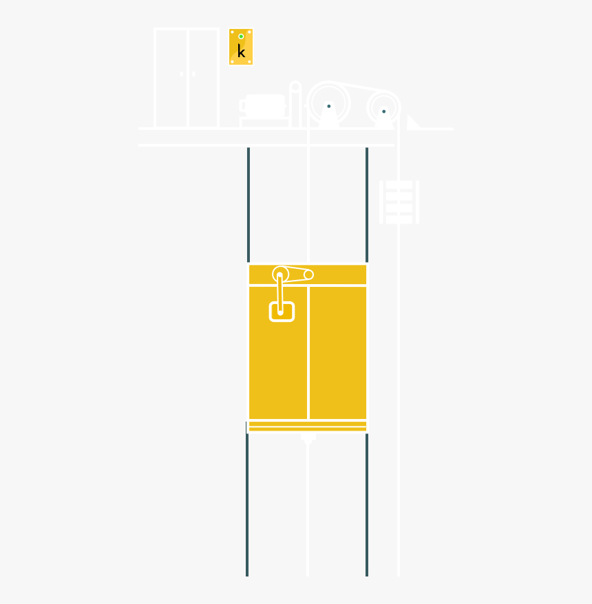 Knaq Elevator Illustration - Graphic Design, HD Png Download