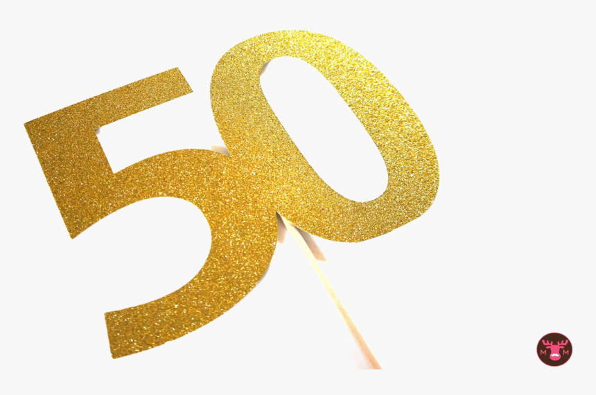 Photograph Gold Stamp Birthday Design Booth Situation - Glitter, HD Png Download