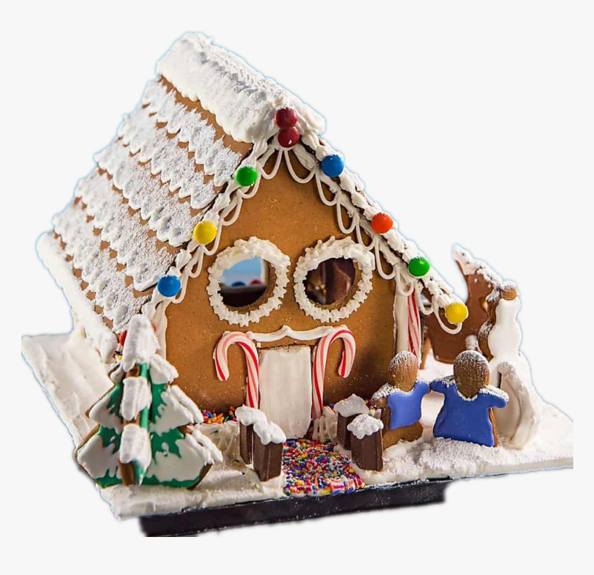 Gingerbread House Transparent Images - Gingerbread House, HD Png Download
