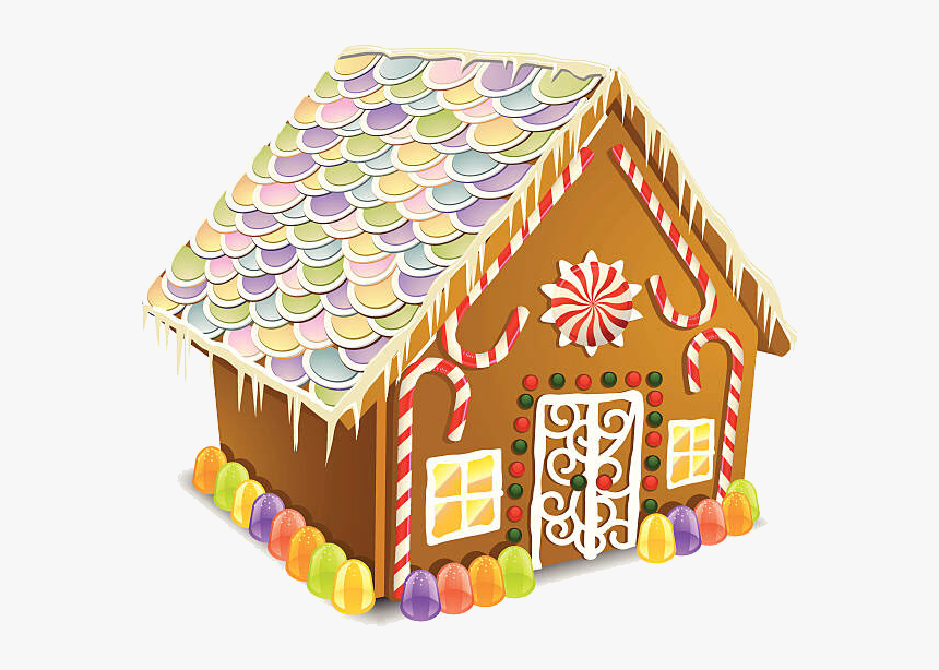 Clip Art Online Payment For Boutique - Transparent Gingerbread House Png, Png Download