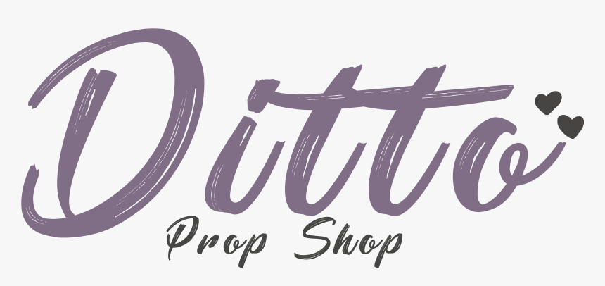 Ditto Prop Shop - Calligraphy, HD Png Download