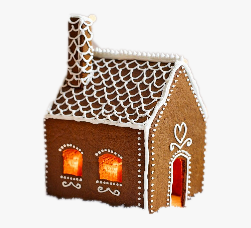 Gingerbread House Png Image Transparent - Pretty Christmas Gingerbread House, Png Download
