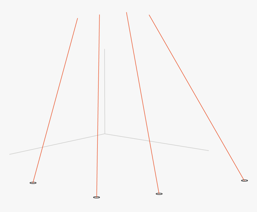 Installation Idea Lasers Or Light Beams Connecting - Plot, HD Png Download