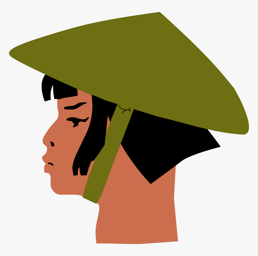 Asian Lady S Head - Portable Network Graphics, HD Png Download