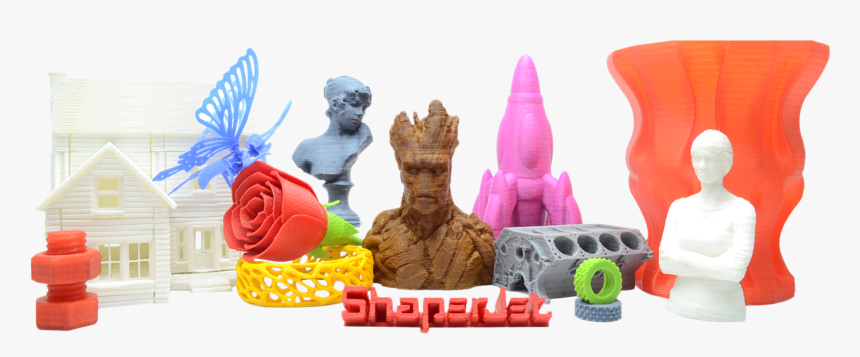 Shaperjet 3d Printed Objects Cover Pic Px - 3d Printed Objects Ideas, HD Png Download