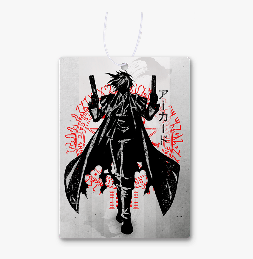 Crimson Alucard Air Freshener - Alucard T Shirt, HD Png Download