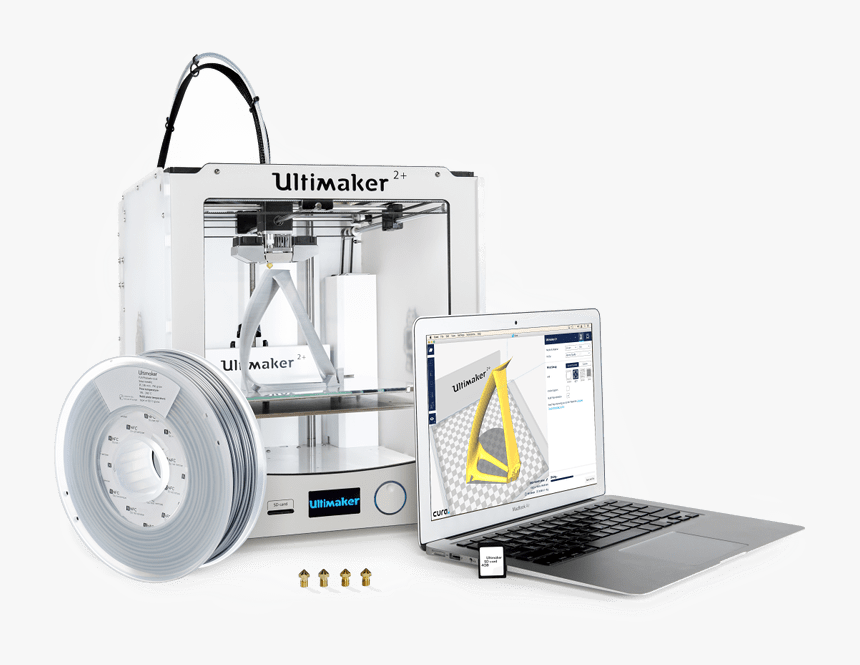 Ultimaker 2 Plus Product Overview - Ultimaker 2+ 3d Printer, HD Png Download