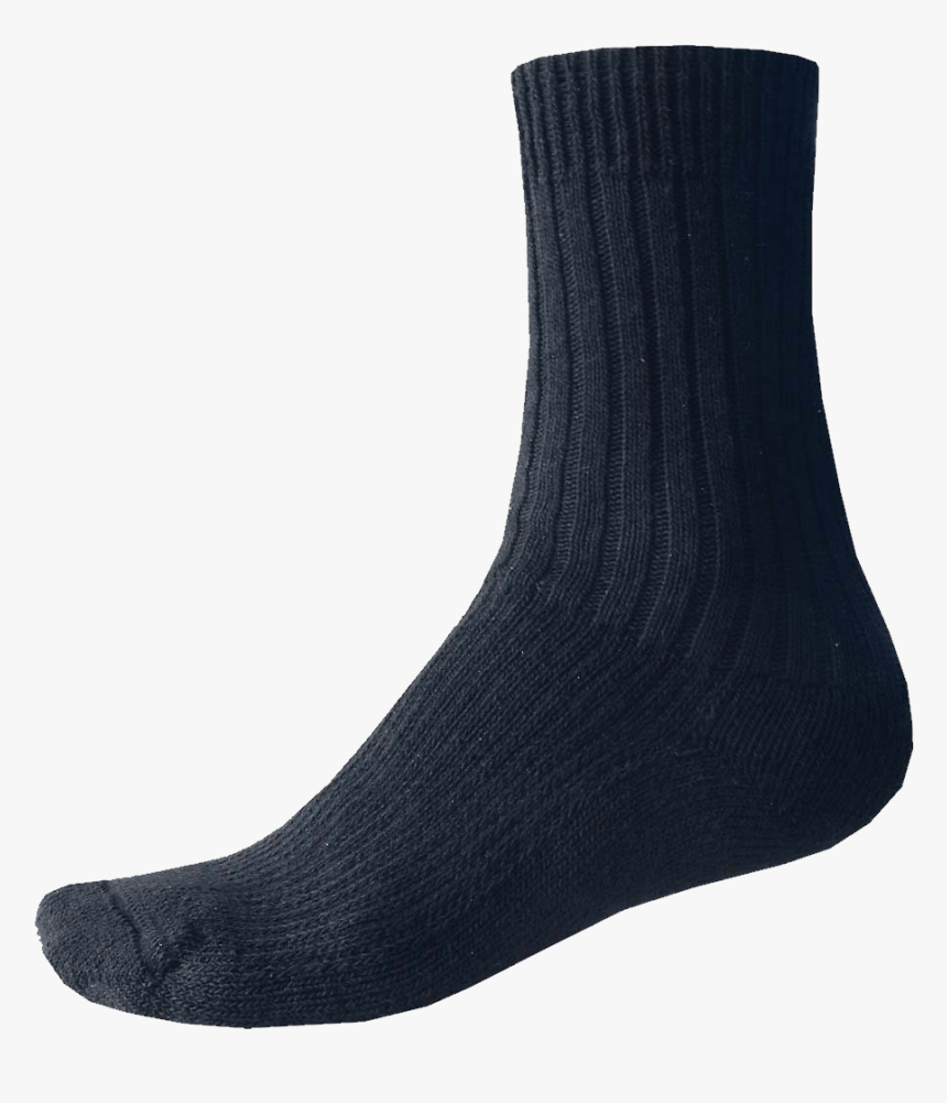 Black Sock - Sock Png, Transparent Png