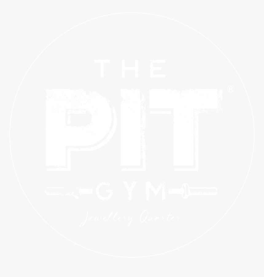 The Pit Gym Logo, Painted On The Background - Pit Logo, HD Png Download