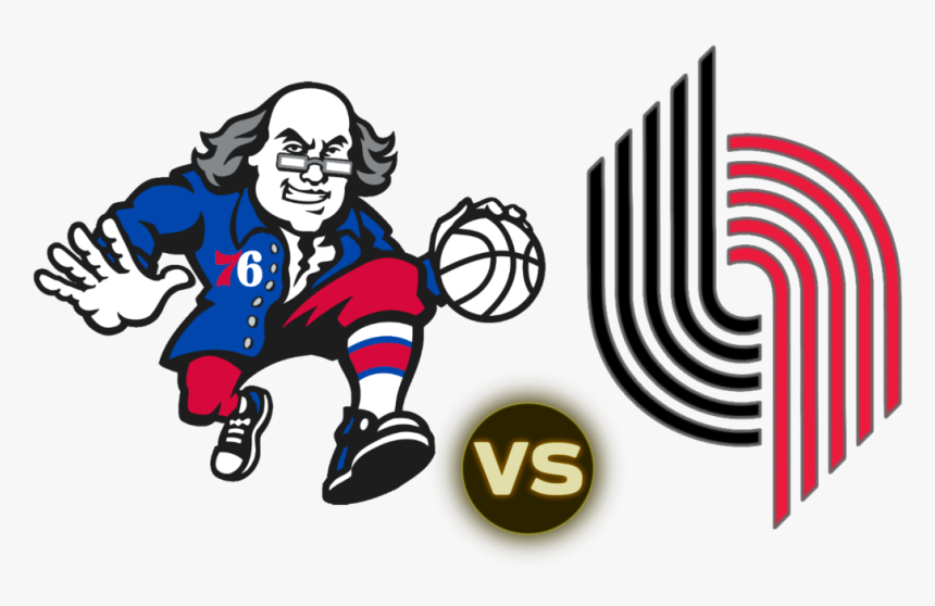 The Sixers - 76ers Ben Franklin, HD Png Download
