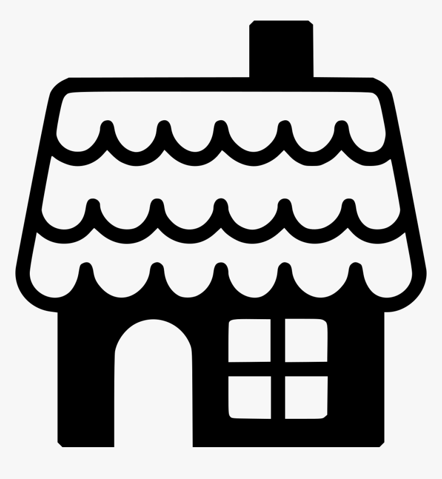 Gingerbread House - Gingerbread House Svg Free, HD Png Download