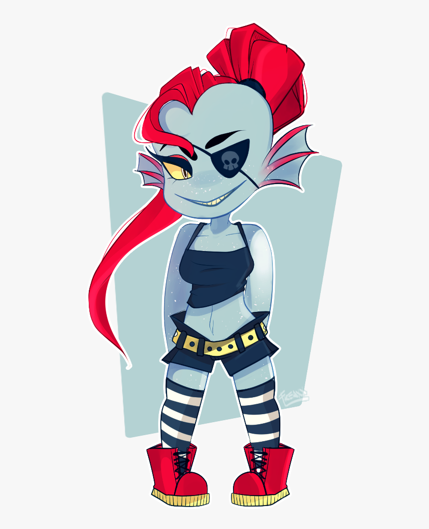 Transparent Undertale Undyne Png - Cartoon, Png Download