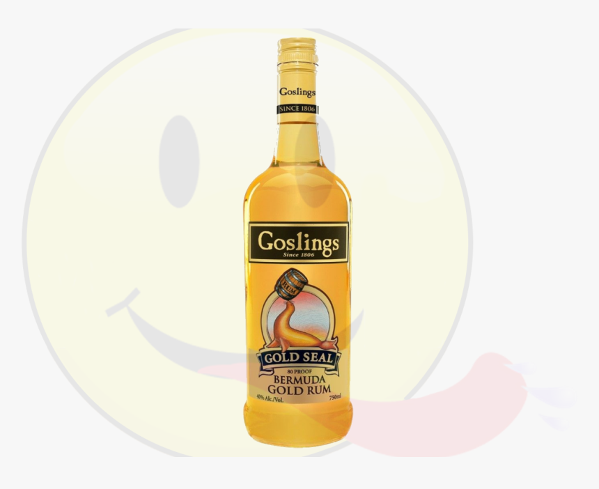 Goslings Gold Seal - Gosling's Gold Rum, HD Png Download